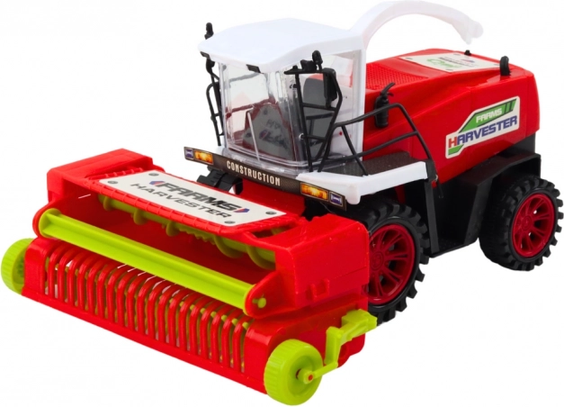 Combinatore agricolo rosso con trasmissione