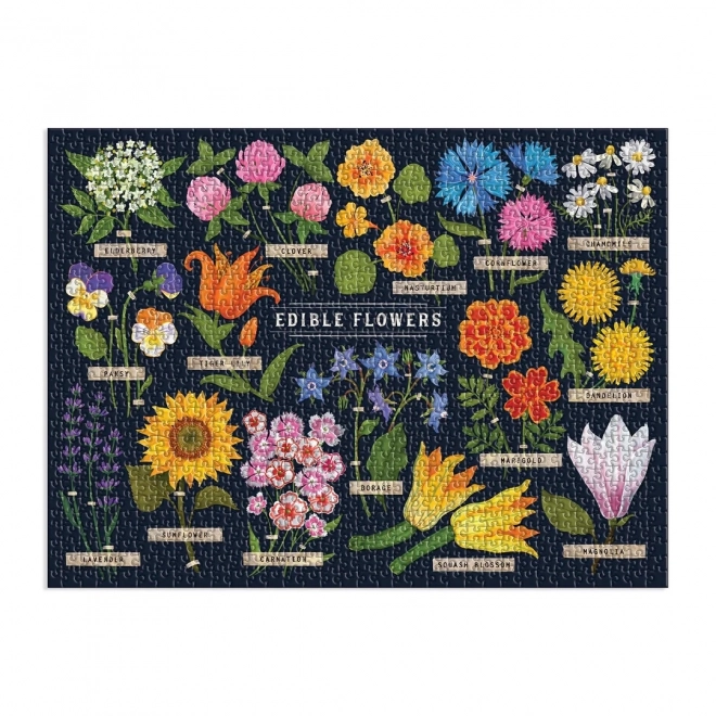 Puzzle Fiori Commestibili 1000 Pezzi