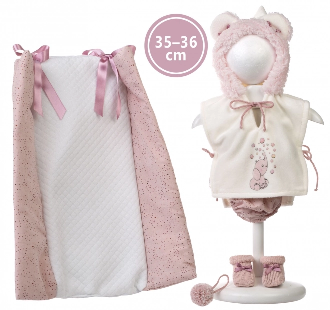 Clothing Set for Baby Doll New Born Size 35-36 cm