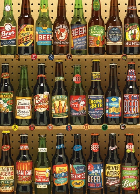 Cobble Hill Puzzle Beer Collection 1000 Pieces