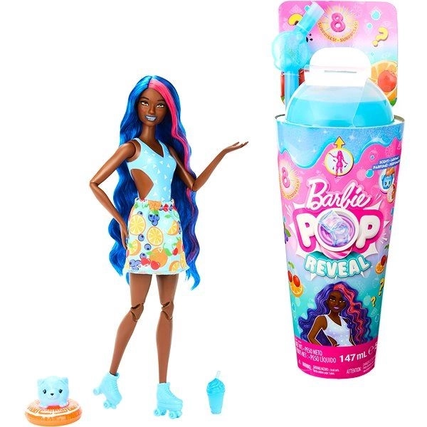 Juicy Fruit Barbie Pop Reveal Doll