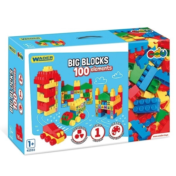 Big Blocks Building Set 100 Pieces