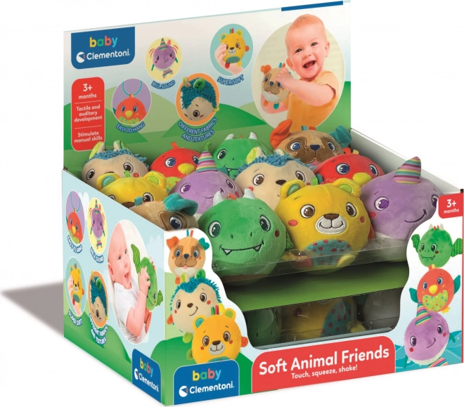 Clementoni Baby Plush Collection Toys