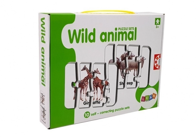 Educational Puzzle Wild Animals