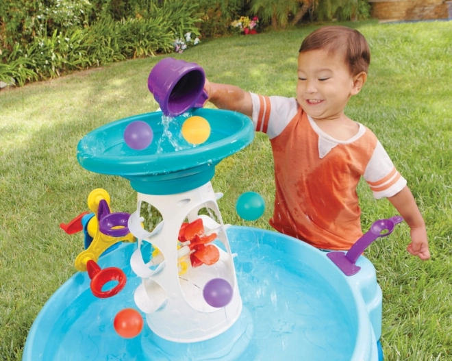 Water Play Table with Wheels