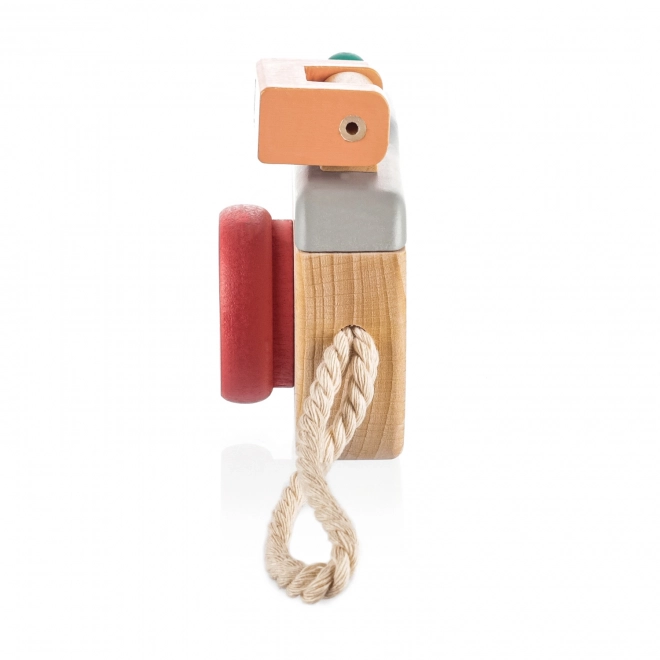 Wooden Camera for Little Photographers, Grey