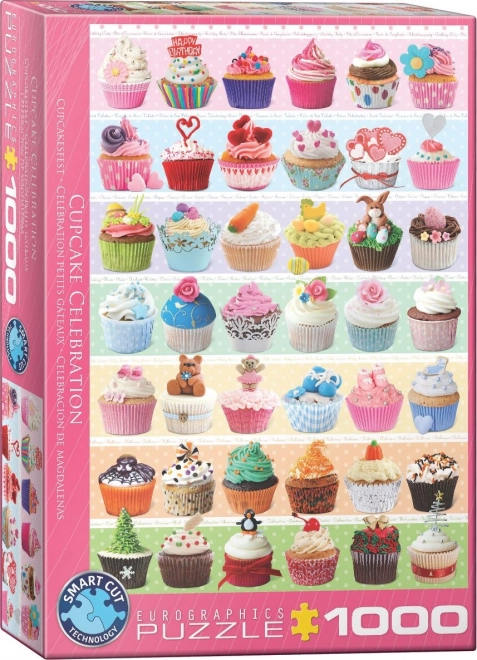 Eurographics Puzzle Celebration Cupcakes 1000 Pieces