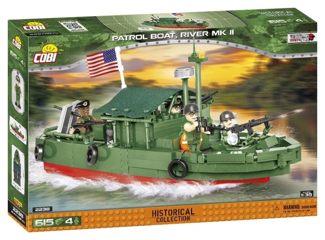 Vietnam War River Patrol Boat Model