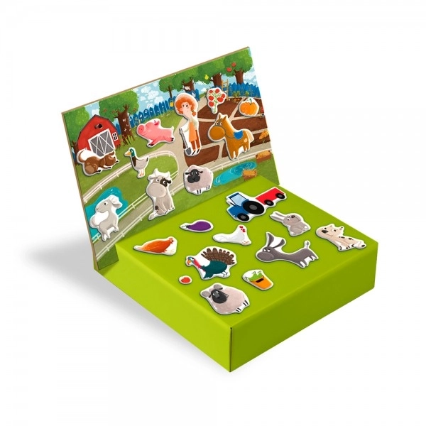 Farm Animals Magnetic Play Set