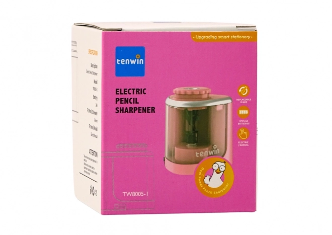 Pink Electric Pencil Sharpener