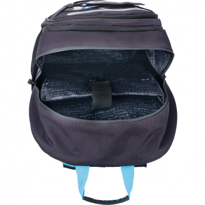 School Backpack Set with Bluelight Skate Theme