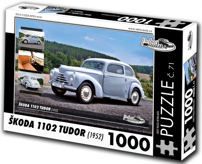 Classic Car Puzzle Škoda 1102 Tudor