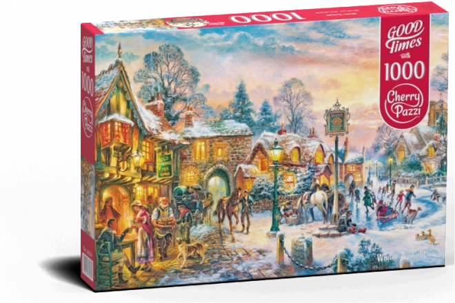 Cherry Pazzi Puzzle Twilight in Winter 1000 Pieces