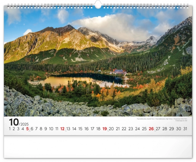 Notique Wall Calendar Magical Tatras 2025