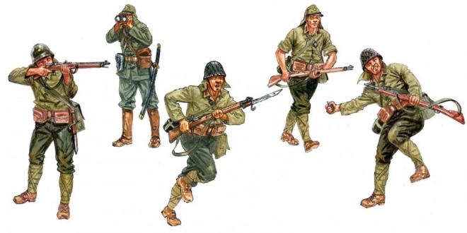 Japanese Infantry Models World War II