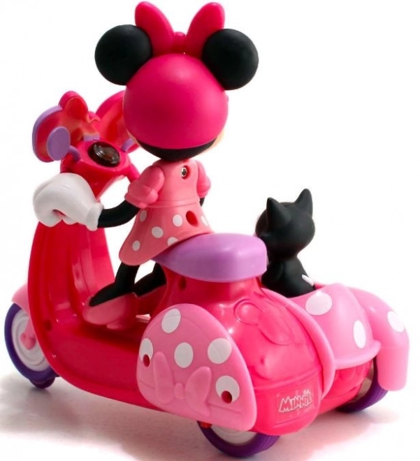 Minnie Mouse Scooter with Sidecar