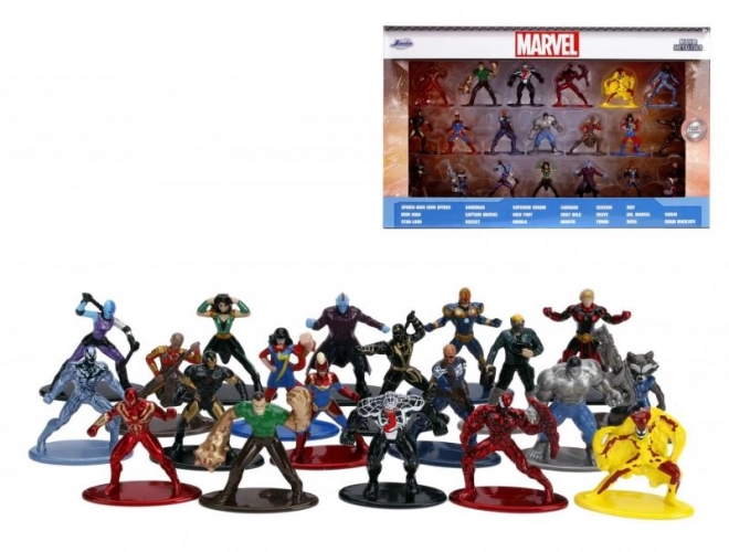 Marvel Metal Collector's Nano Figures Set