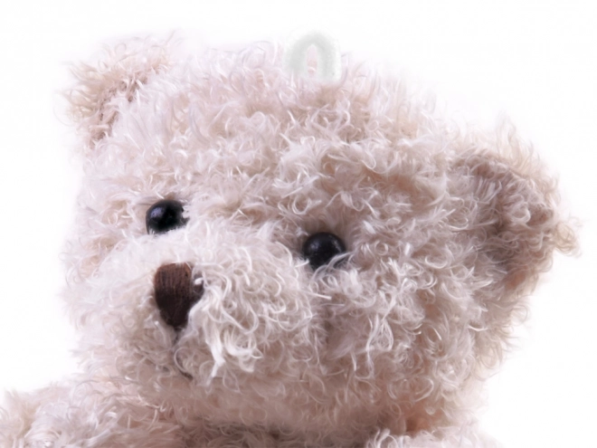 Plush Teddy Bear Keychain – beige