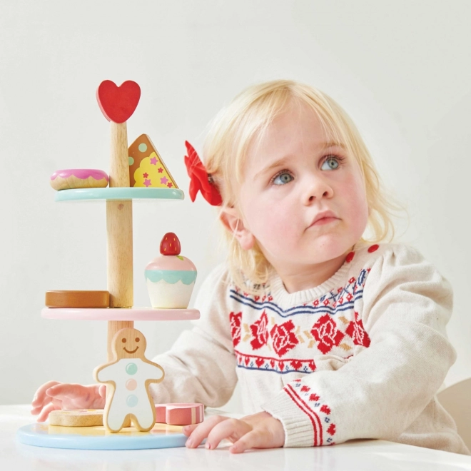 Three-Tiered Dessert Stand by Le Toy Van