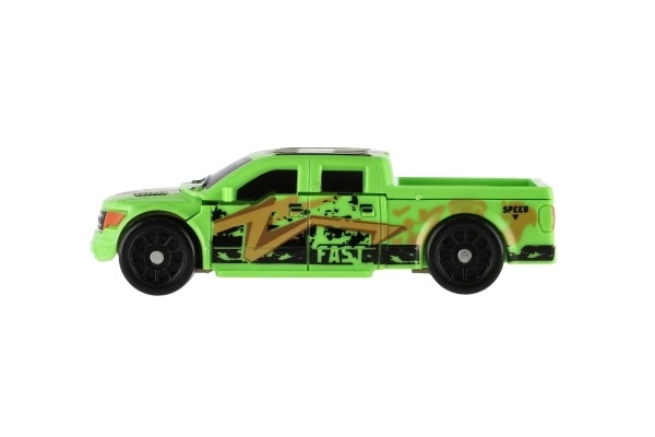 Green Transformer Toy Robot