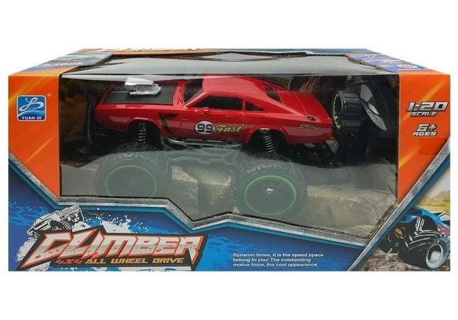 Remote Controlled Off-Road Red Car