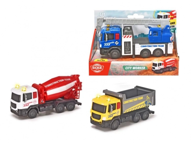 City Worker Construction Vehicle Toy