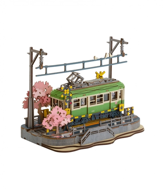 3D Wooden Puzzle Sakura Station