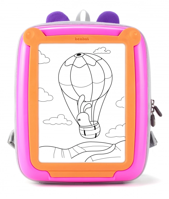 Artistic Backpack for Kids - Pink/Orange