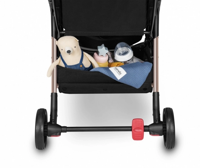 Lionelo Sport Stroller Julie One Black Gold