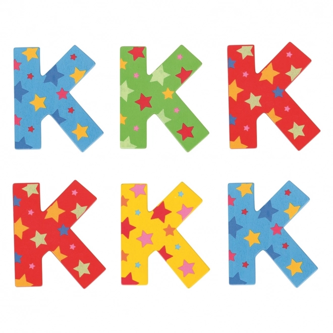 Bigjigs Toys Star Letter K