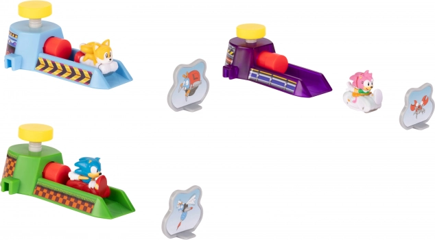 Sonic Go Go Racers mini launcher set