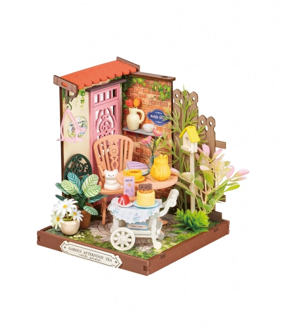 Miniature Garden Tea Corner