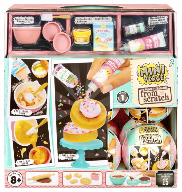 Figures Miniverse Mini Kitchen from Scratch 15 pcs