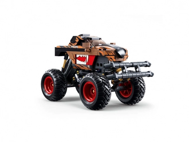 Sluban Pullback Orange-Black Racing Off-road