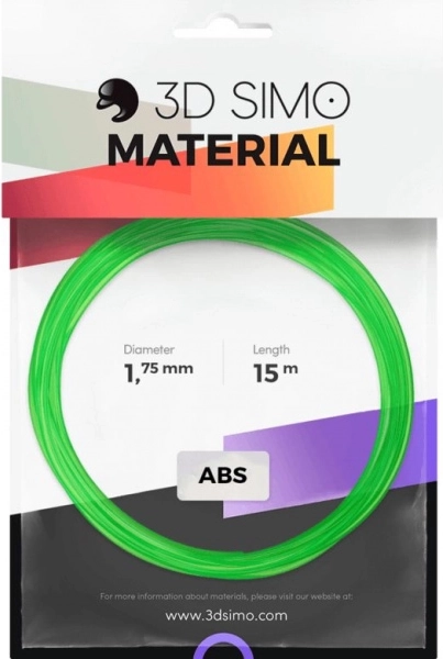 Filament ABS transparent 1,75 mm – Probe 15 m