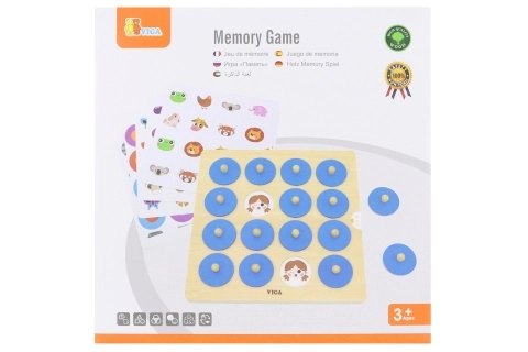 Gioco di memoria in legno Viga