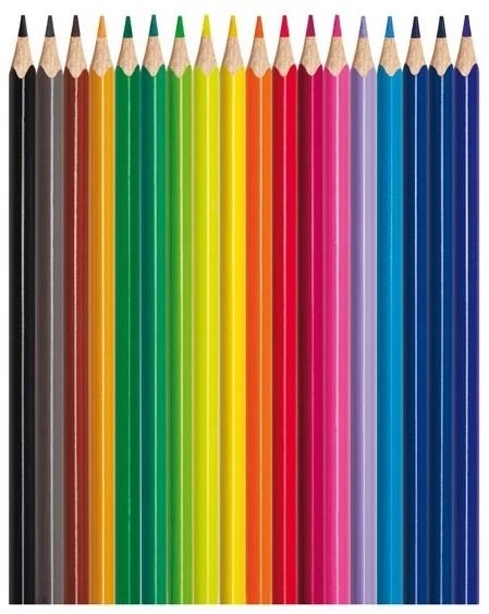 Triangular Colored Pencils Set MAPED Color'Peps 18 Pack