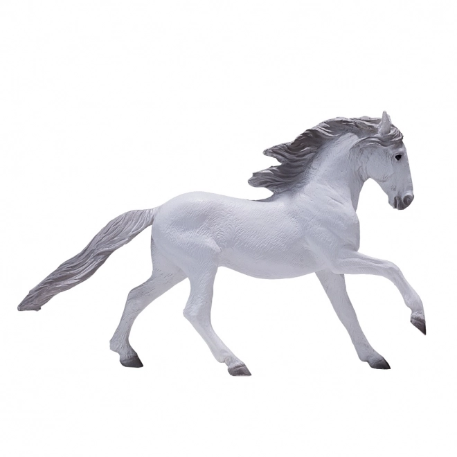 White Lusitano Horse Figurine by Mojo