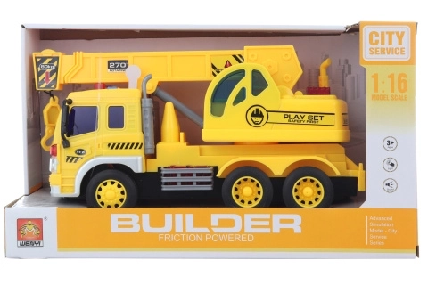 Battery Operated Crane Truck Toy