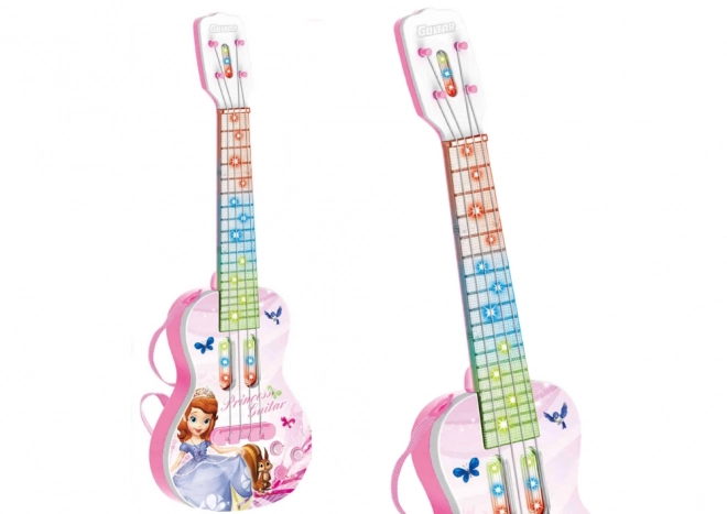 Children's Electric Guitar with Princess Theme and Lights