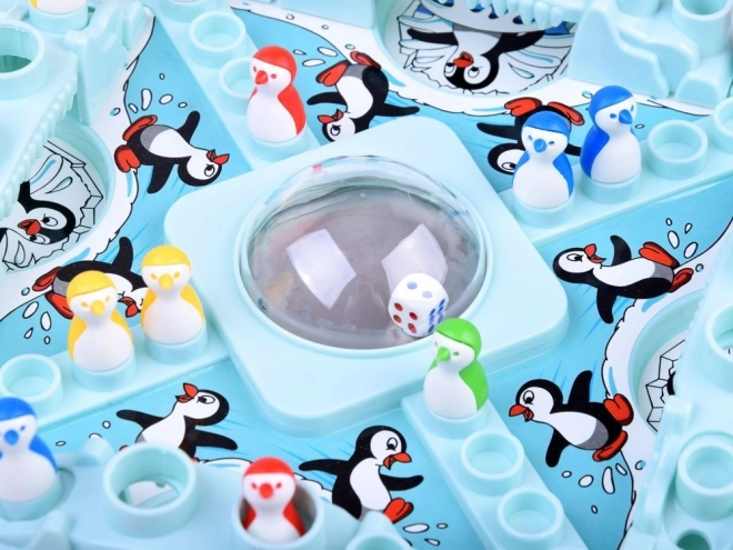 penguin race family board game