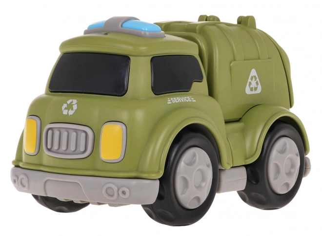 Interactive Magnetic Garbage Truck Toy