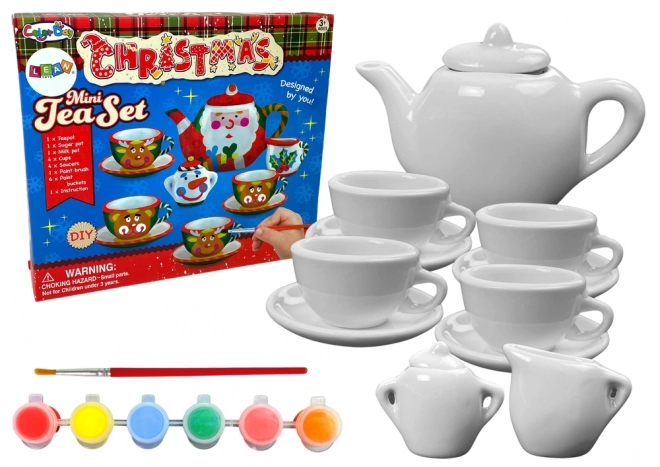 Large Festive DIY Porcelain Painting Set