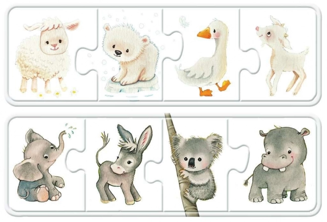 My First Puzzle Colorful Animals