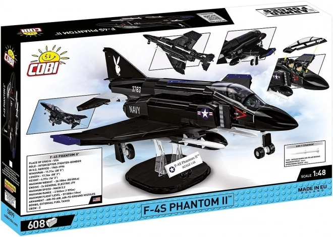 Costruzione F-4S Phantom II - Blocchi di costruzione 608 pezzi