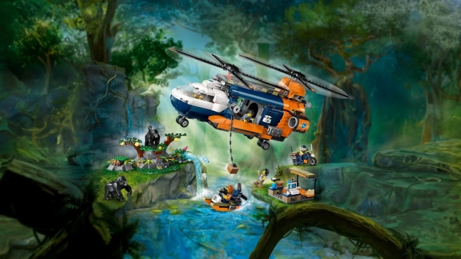 Jungle Explorer Helicopter Set