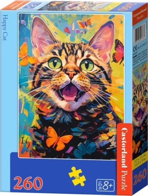 Happy Kitten 260-Piece Puzzle