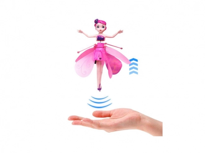 Flying Fairy Doll Controllable by Hand – Pink