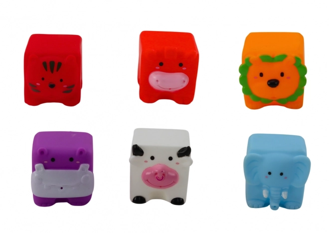 Soft Educational Bath Blocks Animals