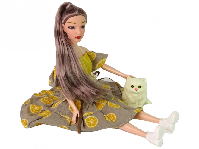 Emily Doll with Kitten and Windmills Set